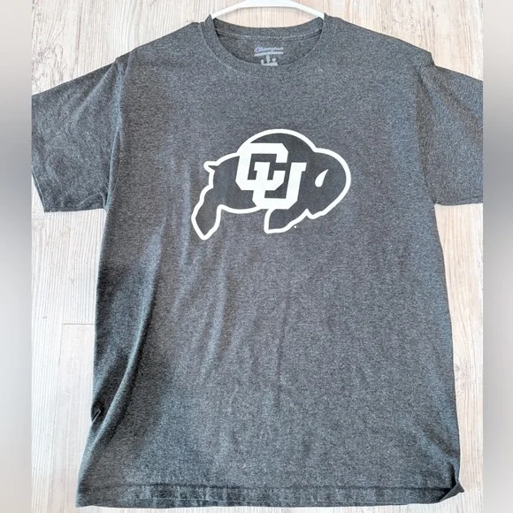 Champion Heather Gray Athletic Sweatshirt - Picture 1 of 2